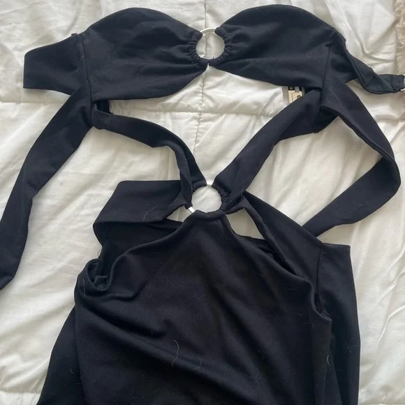 Outcast Clothing Black Maxi Dress Size XS - Picture 2 of 5